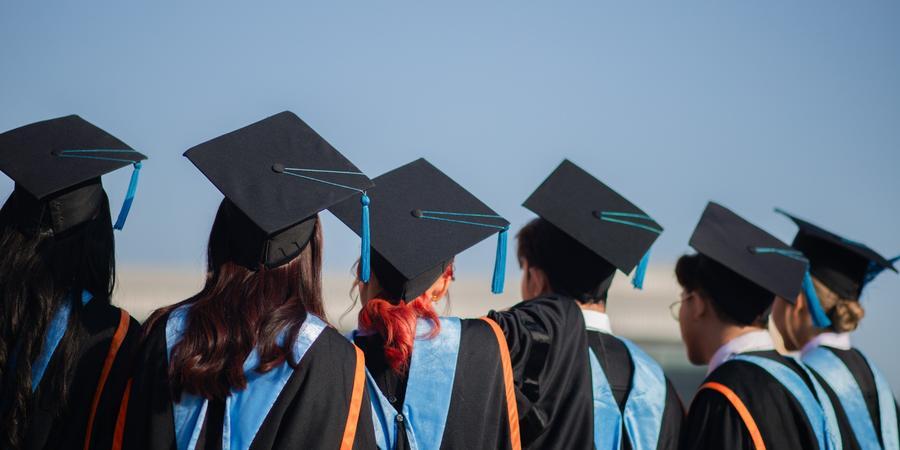 Students graduating