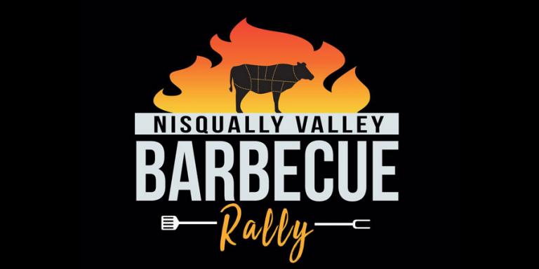 Nisqually Valley Barbecue Rally logo.